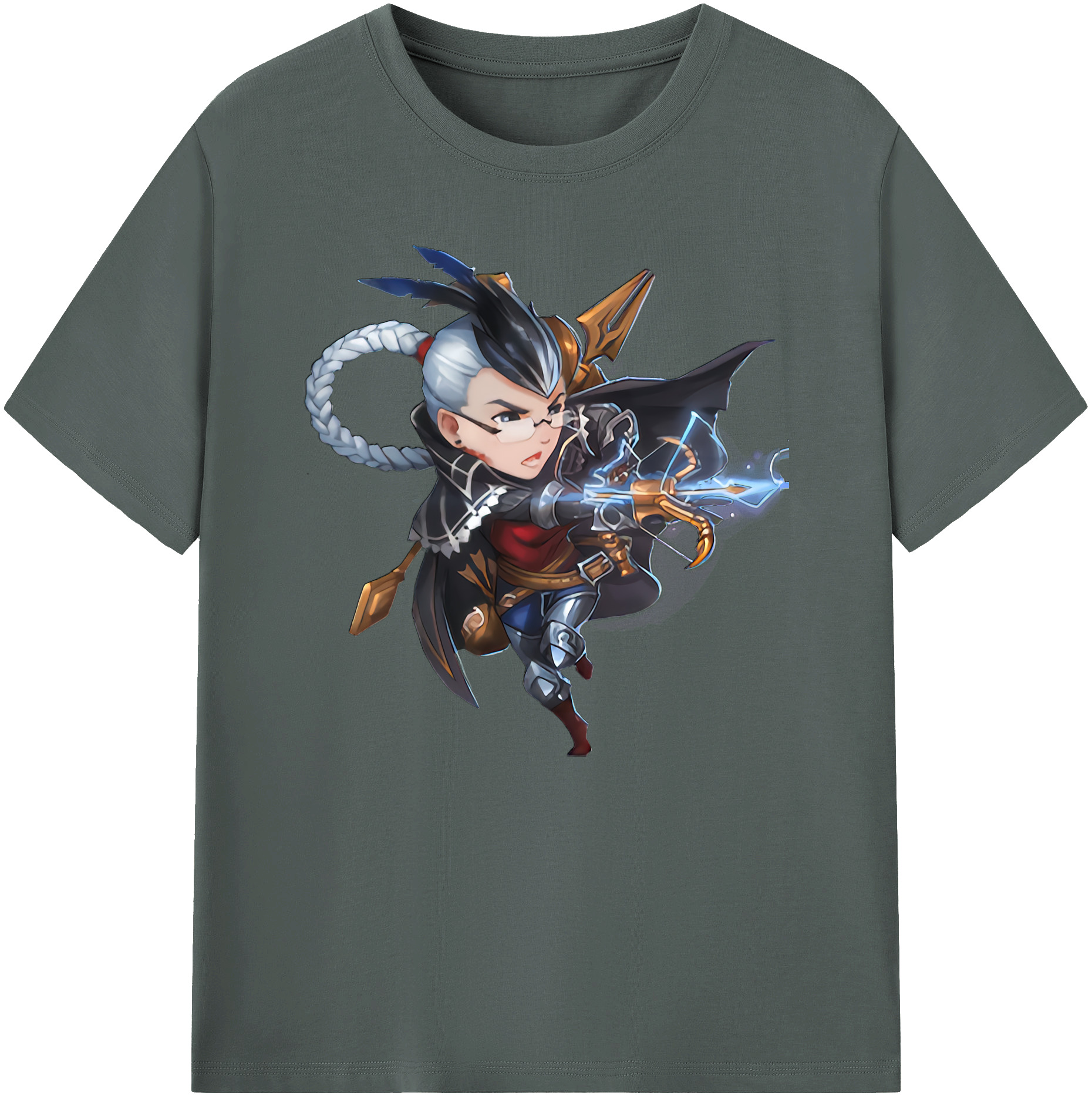 リーグ・オブ・レジェンド League of Legends LOL 綿100％ メンズ半袖Tシャツ｜肌触りやわらか＆通気性